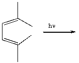 Predict the product for the following electrocyclic reaction.  