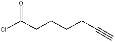 Which of the following is true about the IR spectrum of the compound shown below?   A)  absorptions at 1720 cm<sup>-1</sup> & 2150 cm<sup>-1</sup> B)  absorptions at 1800 cm<sup>-1</sup> & 2150 cm<sup>-1</sup> C)  absorptions at 1720 cm<sup>-1</sup> & 2250 cm<sup>-1</sup> D)  absorptions at 1800 cm<sup>-1</sup> & 2250 cm<sup>-1</sup> E)  absorptions at 1650 cm<sup>-1</sup> & 2150 cm<sup>-1</sup>
