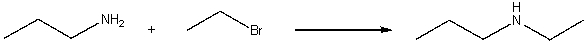 For the following reaction, explain how you will use IR spectroscopy to monitor the progress of the reaction.  