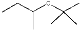 What is the common name for the following compound?   A)  1-butoxybutane B)  sec-butyl isopropyl ether C)  sec-butyl t-butyl ether D)  n-butyl isopropyl ether E)  none of these