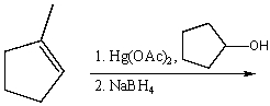 Predict the product for the following reaction.  
