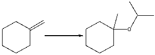 . Provide the reagents necessary to carry out the following conversion.  