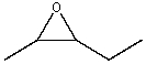 What is the IUPAC name for the following compound?   A)  3-ethyl-2-methyloxirane B)  2-ethyl-3-methyloxirane C)  2-ethyl-1-methyloxypentane D)  1-ethyl-2-methyloxypentane E)  none of these