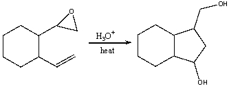 Provide a stepwise curved arrow mechanism for the following reaction.  
