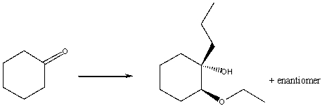 Provide a stepwise synthesis for the following.  
