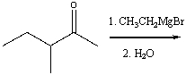 Predict the product for the following reaction sequence.  