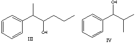 Predict the product for the following reaction.       A)  I B)  II C)  III D)  IV E)  None of these