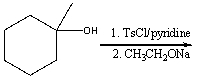 Predict the major product for the following reaction.  
