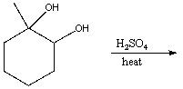 Predict the product and provide a stepwise curved arrow mechanism for the following reaction.  