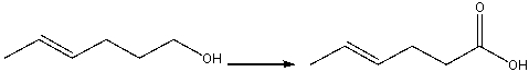Provide the reagents necessary to carry out the following conversion.   A)  KMnO<sub>4</sub>/NaOH/H<sub>2</sub>O B)  Na<sub>2</sub>Cr<sub>2</sub>O<sub>7</sub>/H<sub>2</sub>SO<sub>4</sub>/H<sub>2</sub>O C)  PCC/CH<sub>2</sub>Cl<sub>2</sub> D)  Br<sub>2</sub>, CCl<sub>4</sub> E)  None of these