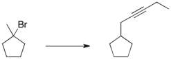 Propose a three-step synthetic sequence to accomplish the transformation below.  