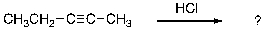 What is the major expected product(s)  of the reaction shown below?   A)  2,2-Dichloropentane B)  3,3-Dichloropentane C)  2,3-Dichloropentane D)  A and B E)  B and C