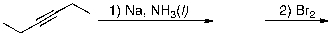 What is the final major product expected for the following reaction sequence?   A)  (R) -3-bromohexane B)  (S) -3-bromohexane C)  meso-3,4-dibromohexane D)  (±) -3,4-dibromohexane E)  2,3-dibromo-3-hexene