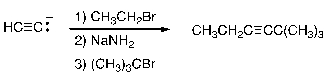 Why would the following synthetic route shown below be unsuccessful?  