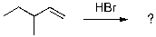Select the expected major product(s)  of the following reaction:   A)    B)    C)    D)  A and B E)  A and C