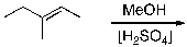 What is the expected major product for the following reaction?   A)    B)    C)    D)    E)   