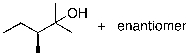 What is the expected major product for the following reaction?   A)    B)    C)    D)    E)   