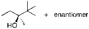 What is the expected major product for the following reaction?   A)    B)    C)    D)    E)   