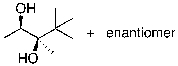 For the reaction sequence below, identify the expected major products.   A)    B)    C)    D)   