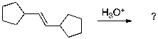 Provide the structure(s) of the expected major organic product(s) generated upon completion of the following reaction scheme:  