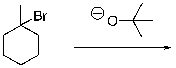 Draw the major product of the following reaction.  