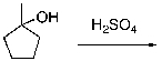 Draw the mechanism for the following dehydration.  