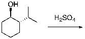 Draw the mechanism and product for the following elimination, without using rearrangement.  