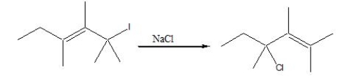 Provide a curved arrow mechanism for the following reaction.  