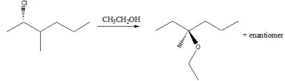 Provide a curved arrow mechanism for the following reaction.  