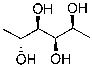 Draw the Fischer projection of the following compound.  