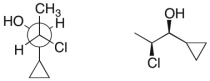 Identify the relationship between these two structures.   A)  Diastereomers B)  Enantiomers C)  The same compound D)  Unrelated compounds