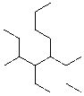 What is the parent chain of the following compound?   A)  hexane B)  heptane C)  octane D)  nonane