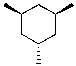 Draw the most stable chair conformation of the following cyclohexane.  