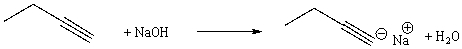 For the following reaction label the acid, base, conjugate acid and conjugate base.  