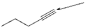 How many H atoms are connected to the indicated carbon atom?   A)  one B)  two C)  three D)  four E)  none