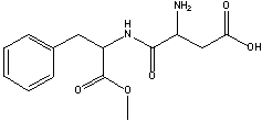 Aspartame, an artificial sweetener used in Equal<sup>®</sup> and diet beverages, has the following structure. Identify the functional groups in Aspartame.  