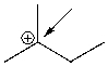 How many hydrogen atoms are connected to the indicated carbon atom?   A)  one B)  two C)  three D)  four E)  none