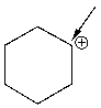 How many hydrogen atoms are connected to the indicated carbon atom?   A)  one B)  two C)  three D)  four E)  none