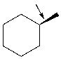 The indicated bond in the following compound is_____ of the paper.   A)  in the plane B)  out of the plane C)  behind the plane D)  None of these