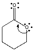 Explain using words as well as structural drawings, if the single curved arrow shown is sufficient to draw the resonance structure.  