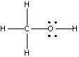 What is the hybridization state of the oxygen atom in the following compound?   A)  sp B)  sp<sup>2</sup> C)  sp<sup>3</sup> D)  sp<sup>3</sup>d E)  s<sup>2</sup>p