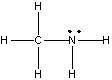 What is the hybridization state of the nitrogen atom in the following compound?   A)  sp B)  sp<sup>2</sup> C)  sp<sup>3</sup> D)  sp<sup>3</sup>d E)  s<sup>2</sup>p