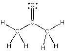 Which of the following best describes the orbitals involved in the formation of C=O bond in acetone, shown below?   A)    B)    C)    D)    E)   