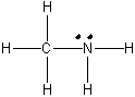 The N-H bond in the following compound is a _____ and is formed from the _____.   A)  σ bond; sp<sup>2</sup> - s orbital overlap B)  σ bond; sp<sup>3</sup> - s orbital overlap C)  π bond; sp<sup>3</sup> - s orbital overlap D)  π bond; sp<sup>2</sup> - p orbital overlap E)  π bond; p - p orbital overlap