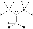 What is the hybridization state and approximate bond angle around nitrogen in the following compound?   A)  sp<sup>2</sup>, bond angle greater than 109.5° B)  sp<sup>2</sup>, bond angle less than 109.5° C)  sp<sup>3</sup>, bond angle greater than 109.5° D)  sp<sup>3</sup>, bond angle less than 109.5<sup>0</sup> E)  sp<sup>2</sup>, bond angle exactly 109.5<sup>0</sup>