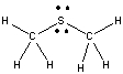 What is the hybridization state and approximate bond angle around sulfur in the following compound?   A)  sp<sup>2</sup>, bond angle greater than 109.5° B)  sp<sup>2</sup>, bond angle less than 109.5° C)  sp<sup>3</sup>, bond angle greater than 109.5° D)  sp<sup>3</sup>, bond angle less than 109.5<sup>0</sup> E)  sp<sup>2</sup>, bond angle exactly 109.5<sup>0</sup>