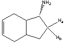 Protons H<sub>a</sub> and H<sub>b</sub> in the following compound are _________.   A)  homotopic B)  enantiotopic C)  diastereotopic D)  mesotopic E)  none of these