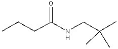 Determine the multiplicity of each signal in the expected <sup>1</sup>H NMR spectrum of the following compound.  