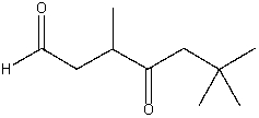 Determine the multiplicity of each signal in the expected <sup>1</sup>H NMR spectrum of the following compound.  