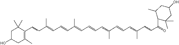 Following is the structure of capsanthin found in capsicum.Which of the following is a correct classification of capsanthin?   A) monoterpene B) diterpene C) sesquiterpene D) triterpene E) tetraterpene
